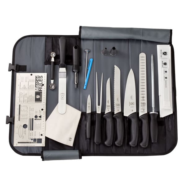 Mercer Culinary 4-Piece Millennia Knife Set Professional Cutlery 