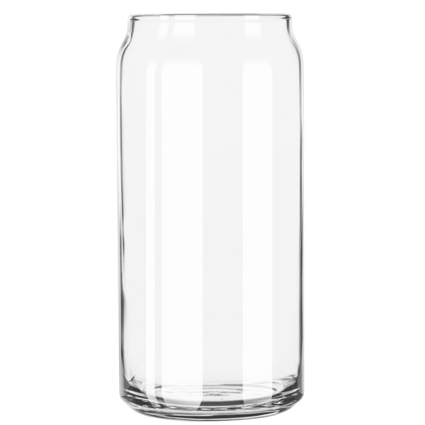 16 Ounce Beer Can Glass 