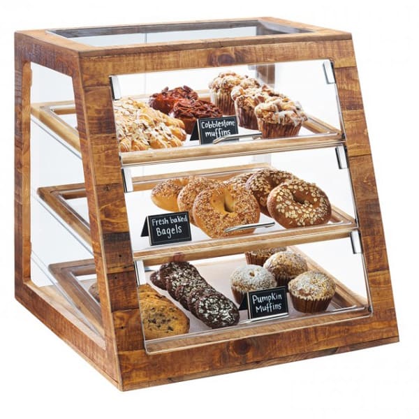 Cal-Mil Madera Coffee Accessory And Condiment Storage