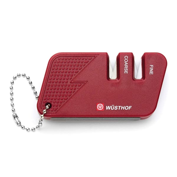 Wusthof 2899R Red Keychain Picnic Sharpener