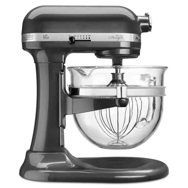 Pro 600 Series 6 qt Pearl Metallic Lift Stand Mixer by KitchenAid