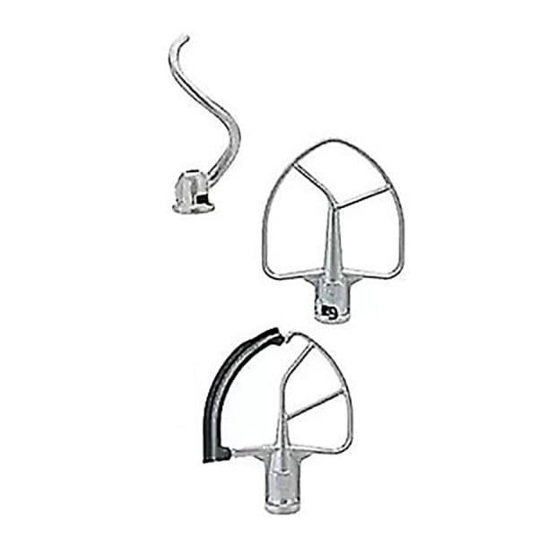Replacement parts,Stainless steel Flat Beater Attachment,compatible with  Kitchenaid 6Qt，7 Qt and 8 Quart Stand Mixers(KP26M1, KP26M1XFQ,KSM7990