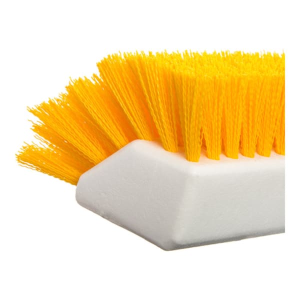 Carlisle 4042304 10 Yellow Hi-Lo Floor Scrub Brush