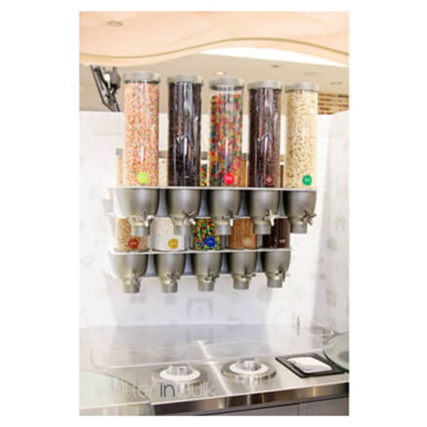 Wall-mounted ice cream topping dispenser - EZ527 - Rosseto Serving