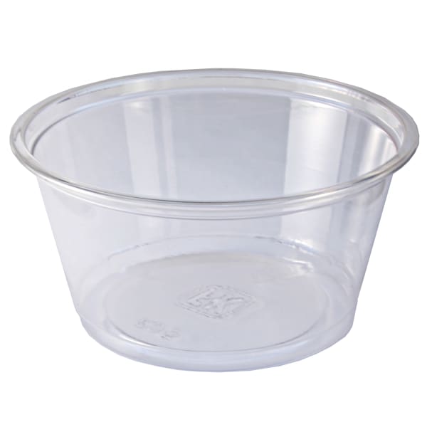 Fabri-Kal Recycleware 32 oz. PUNCHED Clear Round Deli Container 50ct.