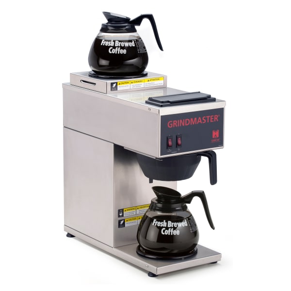 Grindmaster CPO 2P 15A Portable Pourover Coffee Brewer 2 Warmers