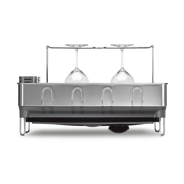 simplehuman Fingerprint- Proof Stainless Steel Dishrack 