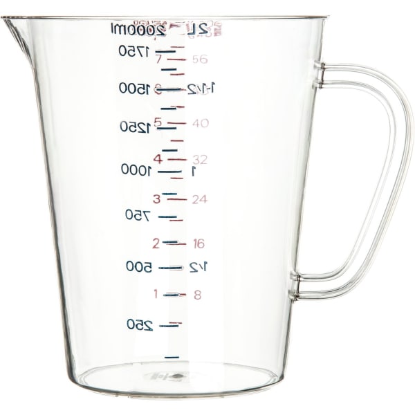 Carlisle 4314107 8 Ounce Oval Measuring Cup