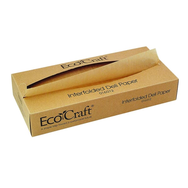 Bagcraft Papercon 16015 Natural 15 x 10.75 Wax Deli Paper - 500 / PK