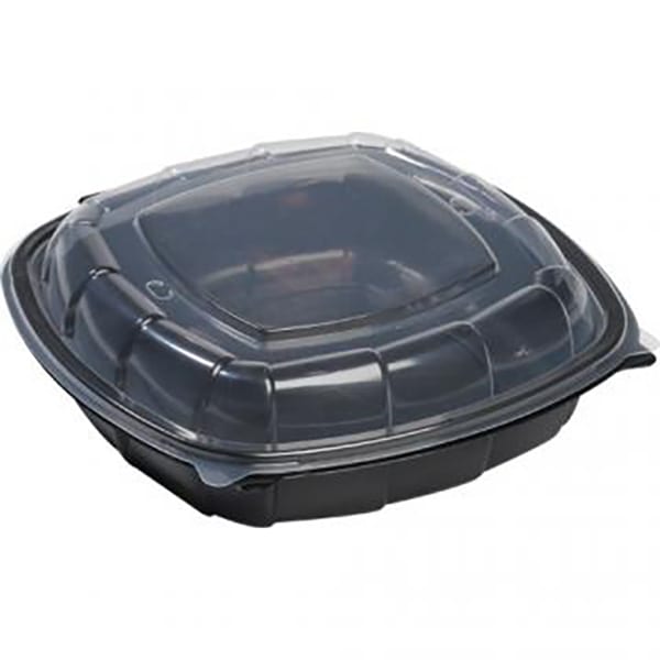 Disposable Plastic Food Container With Anti-Fog Lid