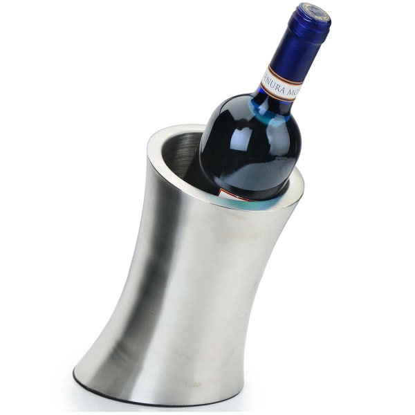 Slanted wine bottle holder hot sale
