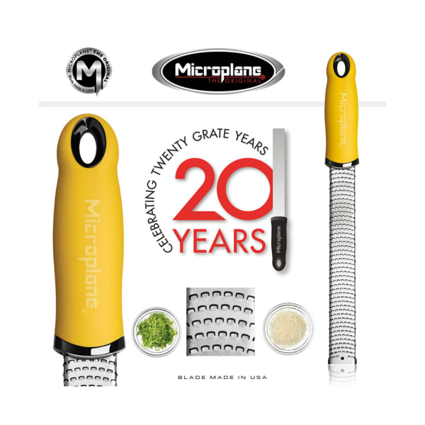 Microplane 46620 Premium Classic Series Yellow Zester / Grater