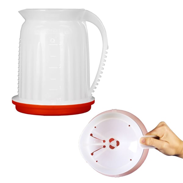 CrewSafe LT3-07201 Red Hot Safety 3 Quart Pitcher