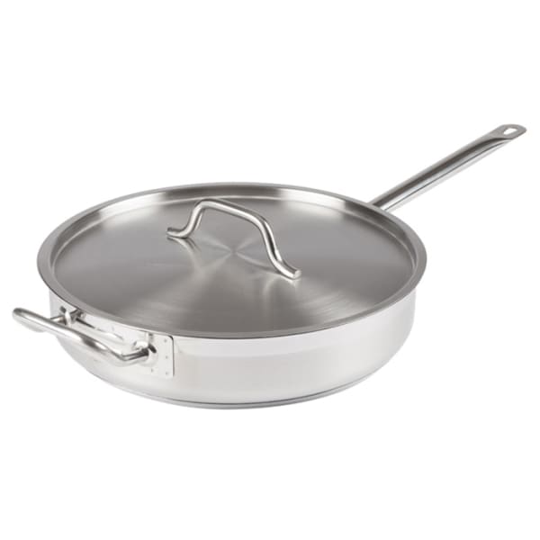 Winco SSET-7 Induction Ready S/S 7 Quart Saute Pan