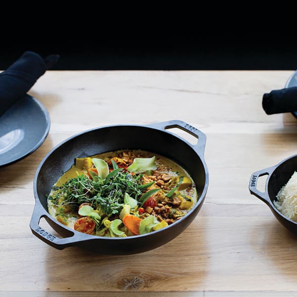 Lodge L9MW 9 Pre-Seasoned Mini Cast Iron Wok