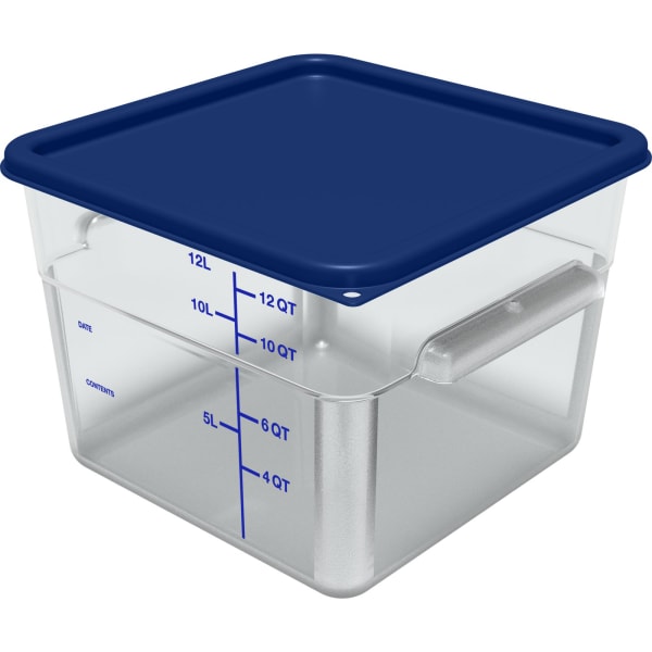 1195507 - Squares Polycarbonate Food Storage Container 18 qt