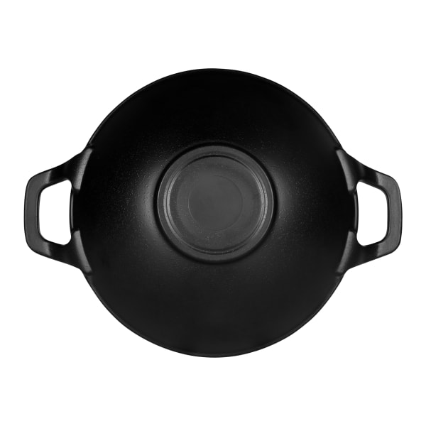 EGS MFP6-B Illogical Black 6 Faux Cast Iron Fry Pan with Handle