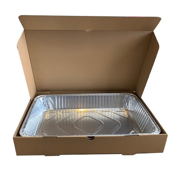 Darling Food Service E Flute 11 x 13 x 3.25 Catering Box - 25 / CS