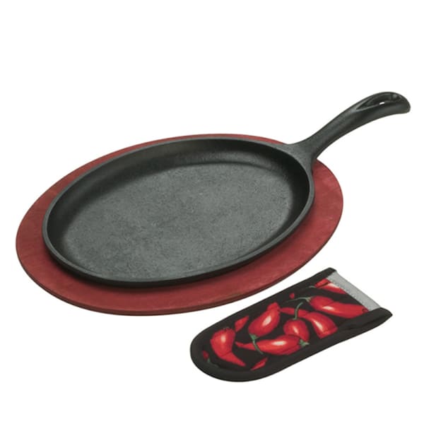 Lodge Cast-Iron Skillet - Set of 3