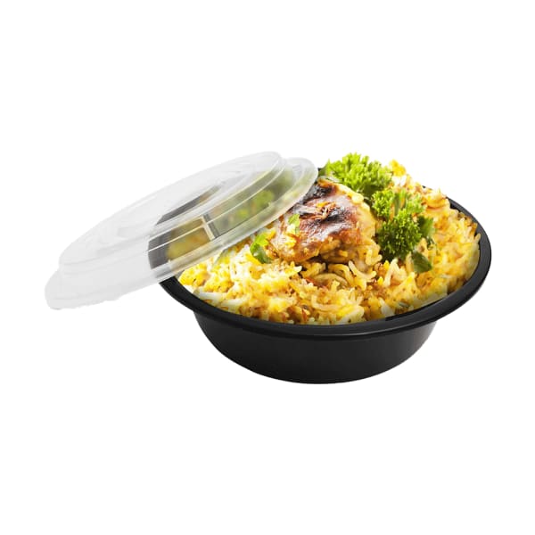 150 Complete 24 oz Round Take-Out & Delivery Containers Import