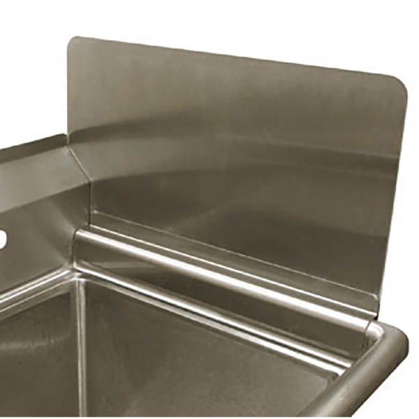 Advance Tabco K-700F-24-X S/S Removable Side Splash for FC &amp; FE 