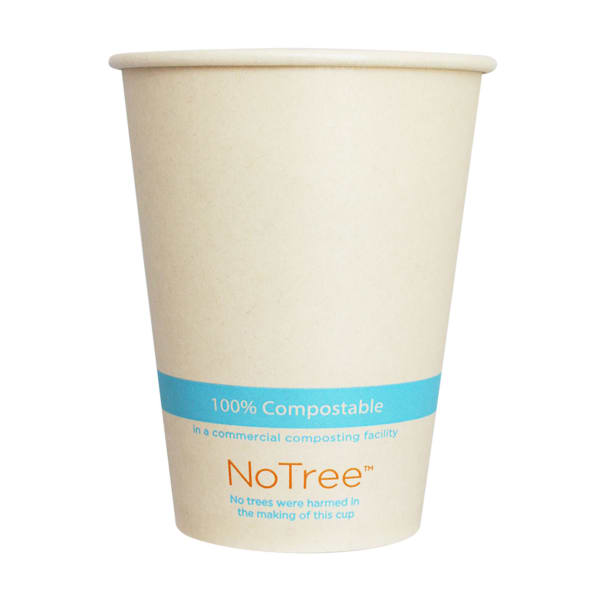 Compostable Coffee Disposable Cups With Lids and Sleeves 100's - Go-Compost  Paper Cups