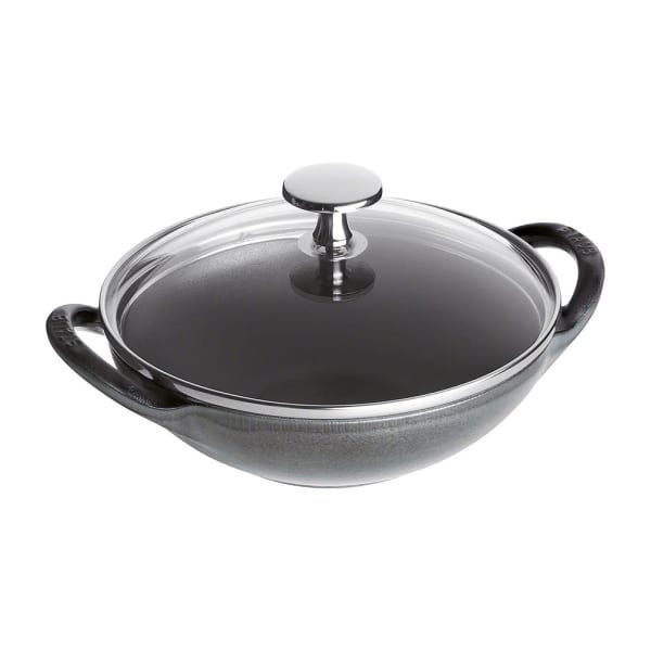 Wok with Glass Lid