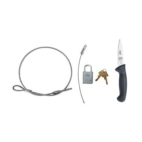 Mercer Culinary M422003BH30 3 Paring Knife Kit w/ 30 Leash