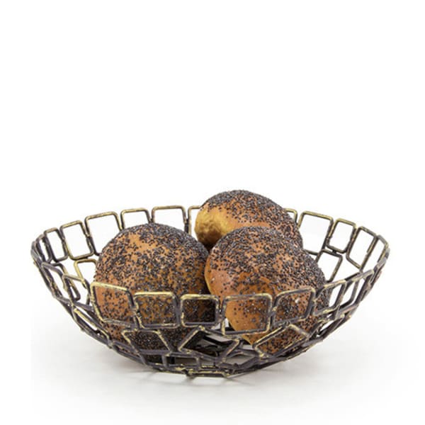 未使用品INOUT 8th『copper Sierra Dish』 FOH BBK013GOI22 Coppered Wireware 8