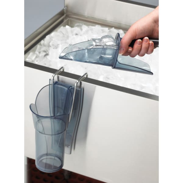 San Jamar SI5000 Saf-T-Ice Ice Scoop Holder with 6-10 oz. Ice Scoop