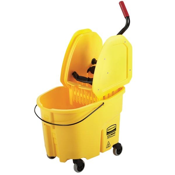 Rubbermaid FG757788YEL WaveBrake 35 Quart Down Press Wringer Rubbermaid FG757788YEL WaveBrake 35 Quart Down Press Wringer