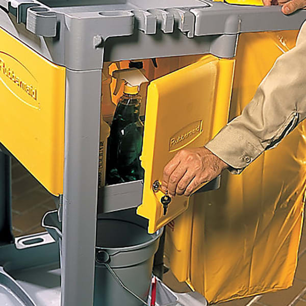 Rubbermaid Janitorial Cleaning Cart, 6173-88