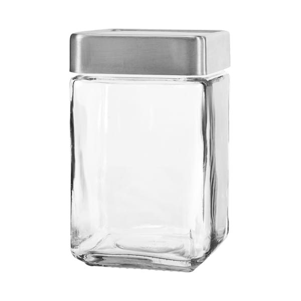 Glass Jars with Glass Lids- Anchor Hocking