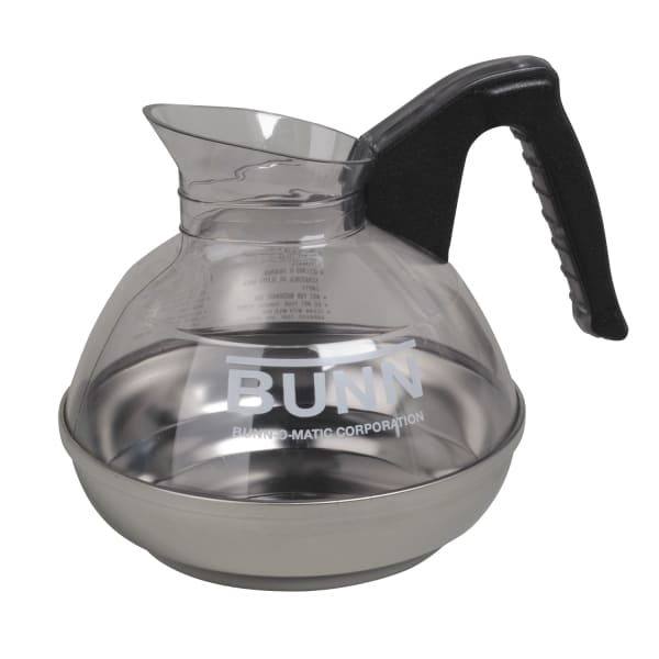 BUNN 12-Cup Glass Coffee Decanter, Black