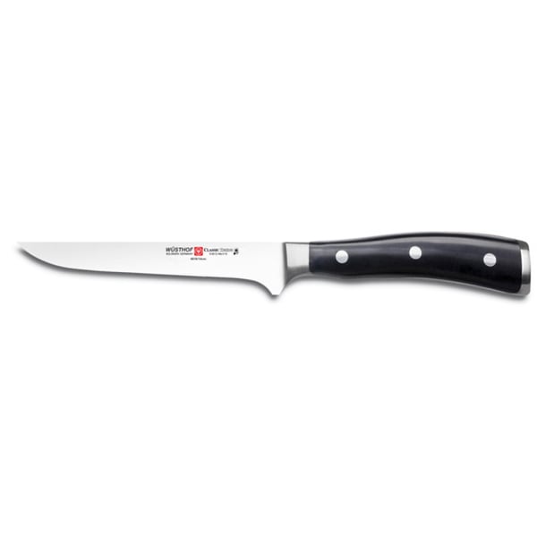 Wusthof Classic Ikon Kitchen Knife Starter Set, Black