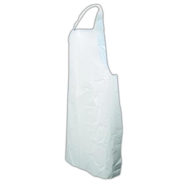 Ansell 54-290/972155 White Disposable Polyethylene Aprons - 100