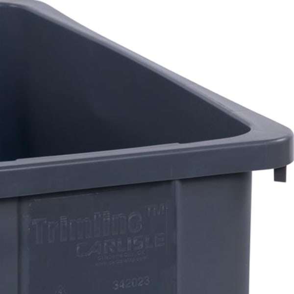 23 Gallon Trim Line Trash Can - Grey (342023-23)