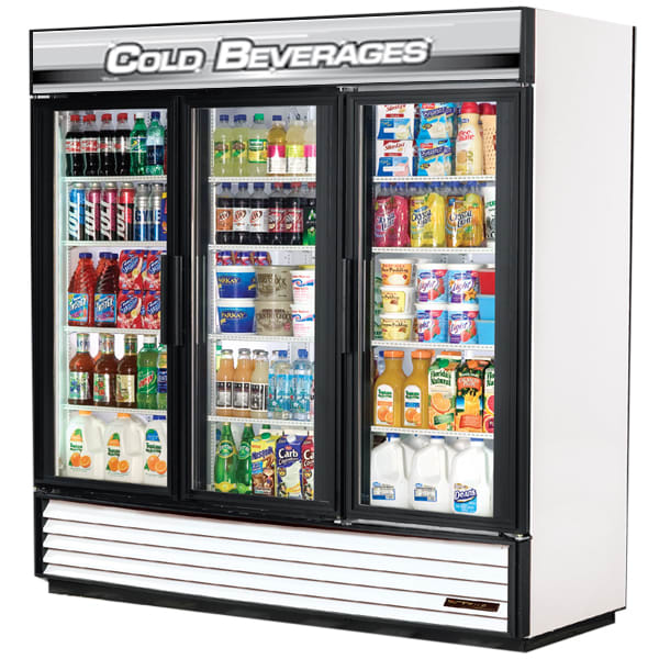 True 3 door refrigerator cheap