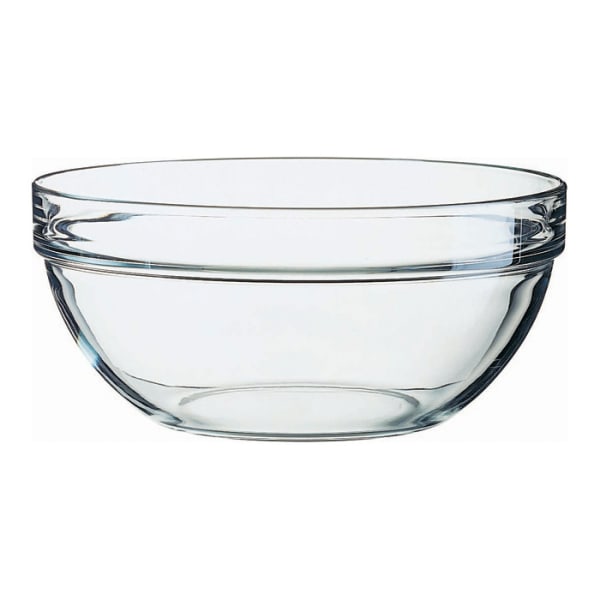 Arcoroc 9994 Glass 144 Oz. Stackable Bowl - 6 / CS | Wasserstrom