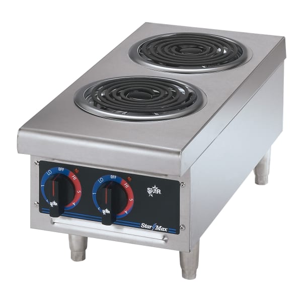 Star® 502F Star-Max® Electric Hot Plate with Two Coil Burners
