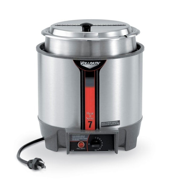 Vollrath 72018 Cayenne HS-7 Heat N Serve 7 Quart Rethermalizer