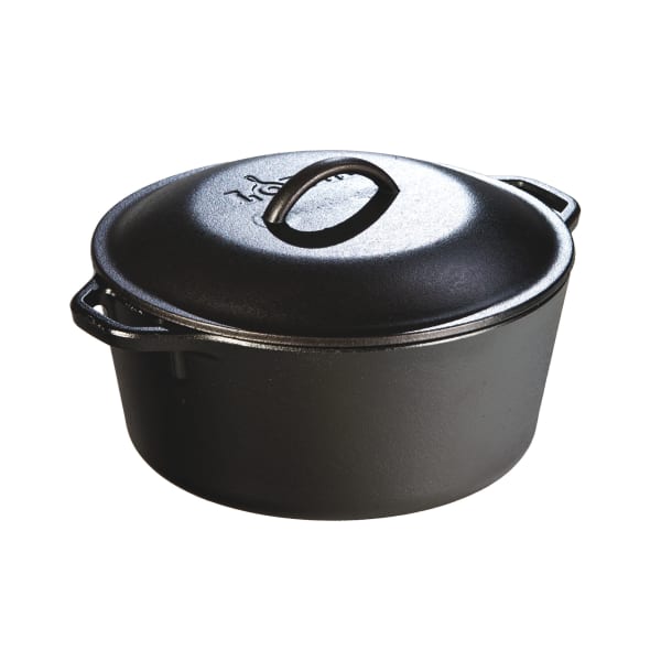 LODGE ロッジ カラー キャセロール 3QT 新品未使用 Lodge 6qt Cast Iron Enamel Dutch Oven with Gold Handle : Target