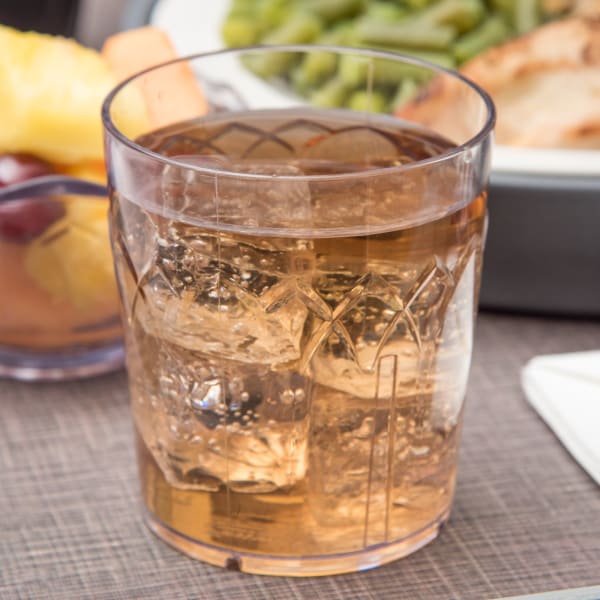 Dinex DXFT907 Fenwick Clear 9 Oz. Tumbler - 72 / CS | Wasserstrom
