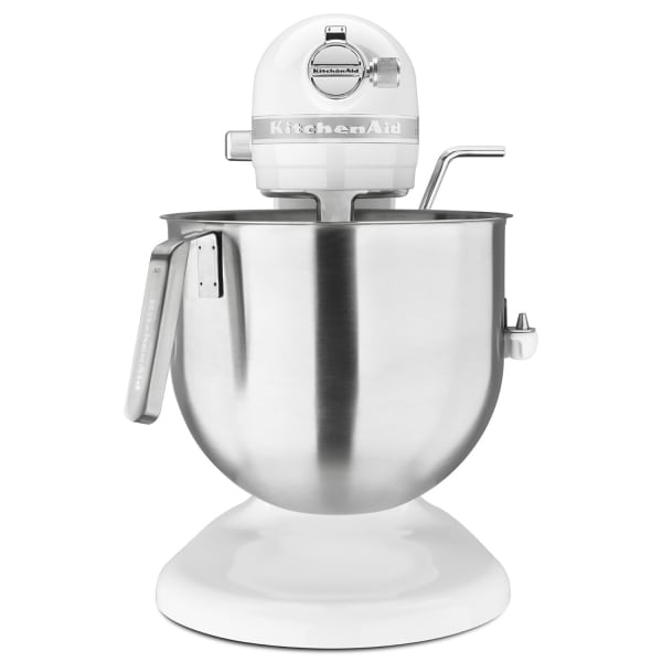 KitchenAid® KSM8990WH 1.3 HP 8 Qt. Commercial Mixer with S/S Bowl