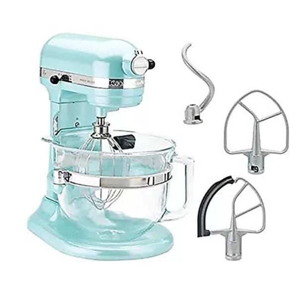 KitchenAid KF26M1QAZ Azure Blue 6 Quart Pro 600 Deluxe Stand Mixer