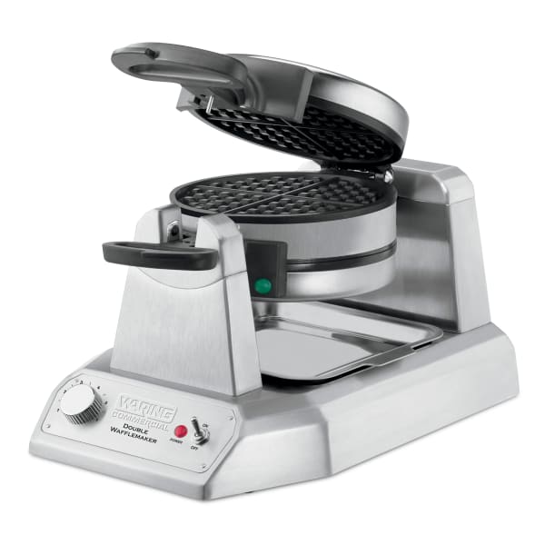 Waring® Commercial WWD200 120V Double Waffle Maker | Wasserstrom
