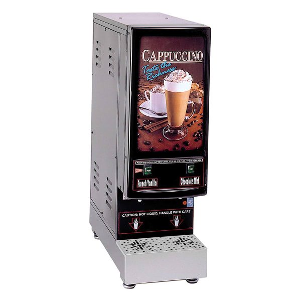 Cecilware 2K-GB-LD Cappuccino Dispenser with 2 Hoppers | Wasserstrom