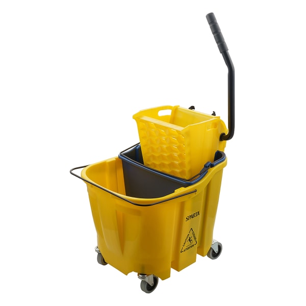 Carlisle 9690404 Sparta® Yellow 35 Quart Combo Mop Bucket