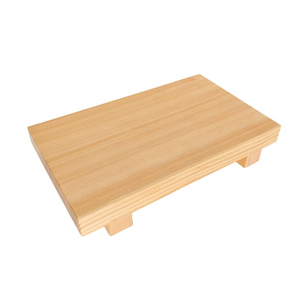 Korin Japanese Trading NR-201-S Small Wooden Sushi Geta/Tray