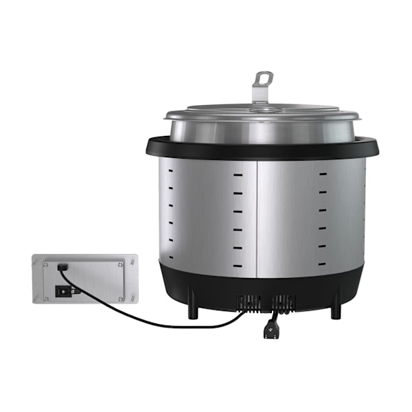 Vollrath 741101DW Mirage® Silver 11 Quart Drop-In Induction Warmer